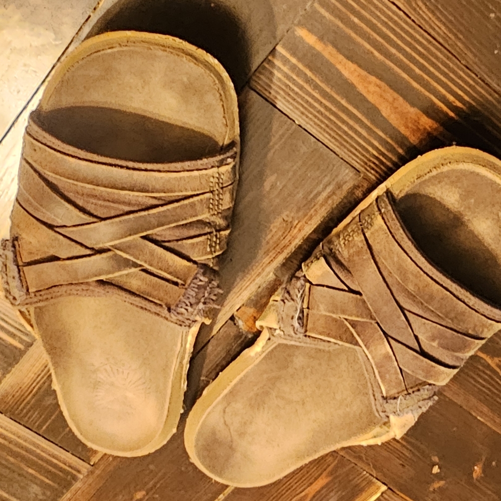 Brown Cushe Slide Sandals